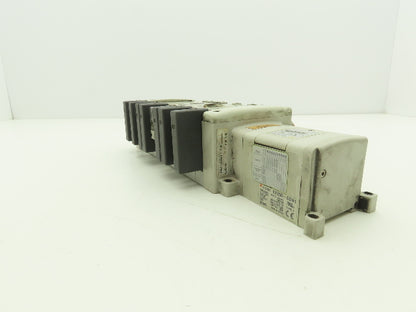 SMC EX250-SDN1 12-Station DeviceNet Manifold 11 Solenoid Valves 24VDC