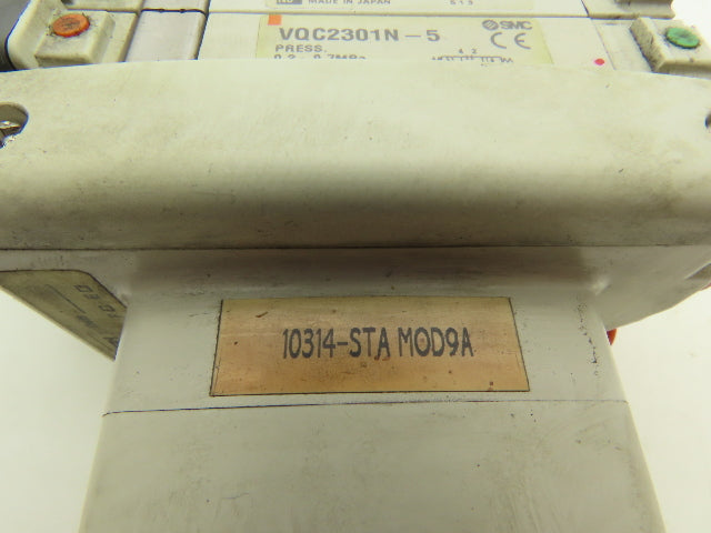 SMC EX250-SDN1 12-Station DeviceNet Manifold 12 Solenoid Valves 24VDC
