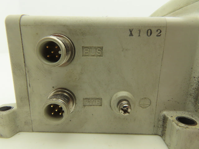 SMC EX250-SDN1 12-Station DeviceNet Manifold 12 Solenoid Valves 24VDC