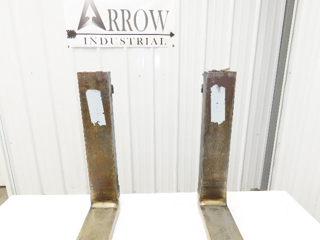 MSI F 022310 4x42" Class 2 Steel Forklift Forks 16" Carriage 1-Pair 1700x500