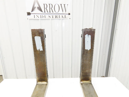 MSI F 022310 4x42" Class 2 Steel Forklift Forks 16" Carriage 1-Pair 1700x500