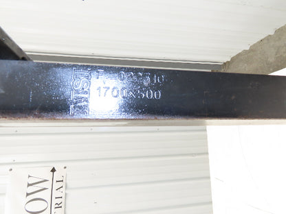 MSI F 022310 4x42" Class 2 Steel Forklift Forks 16" Carriage 1-Pair 1700x500