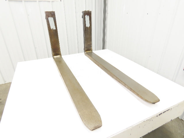 MSI F 022310 4x42" Class 2 Steel Forklift Forks 16" Carriage 1-Pair 1700x500