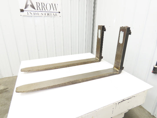 MSI F 022310 4x42" Class 2 Steel Forklift Forks 16" Carriage 1-Pair 1700x500