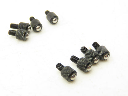 Starrett PT01761 Indicator Contact Ball Point Tip 1/4" Length  Lot of 8