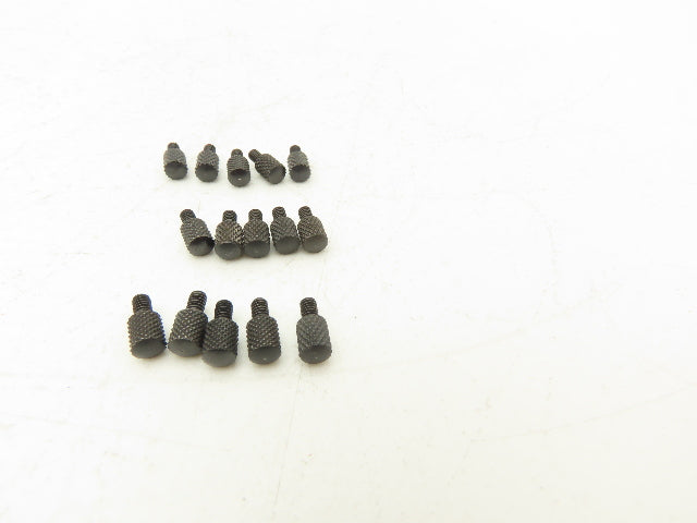Drop Indicator Contact Round Radius Point Tip 3/16"Dia x 1/4" Length  Lot of 15