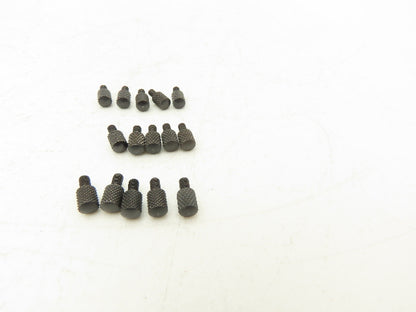 Drop Indicator Contact Round Radius Point Tip 3/16"Dia x 1/4" Length  Lot of 15