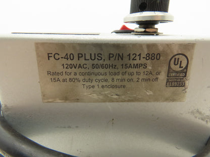 Quantum Feeder Systems 121-880 FC-40 Plus Cycle Feeder Control Station 120VAC