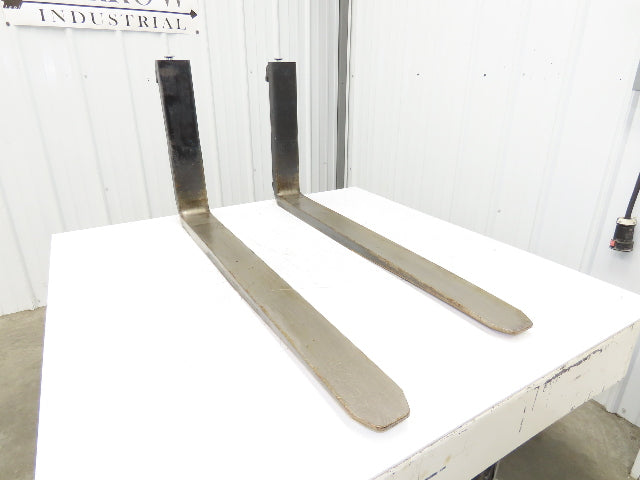 Cascade 7250008 4x42" Class 2 Steel Forklift Forks 16" Carriage 1-Pair 1250X600