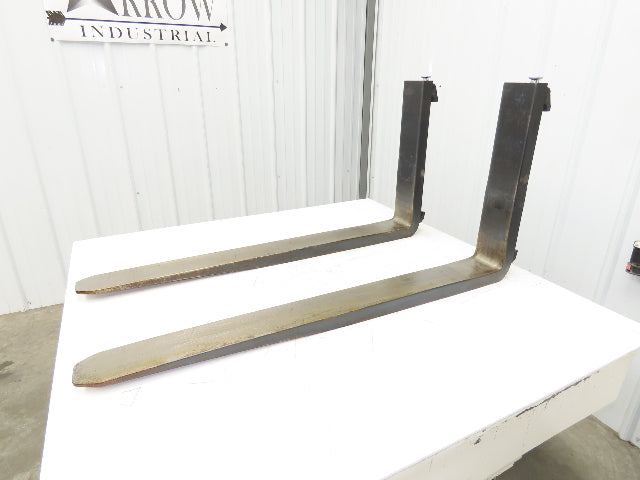 Cascade 7250008 4x42" Class 2 Steel Forklift Forks 16" Carriage 1-Pair 1250X600
