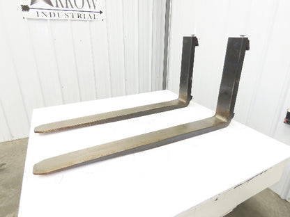 Cascade 7250008 4x42" Class 2 Steel Forklift Forks 16" Carriage 1-Pair 1250X600