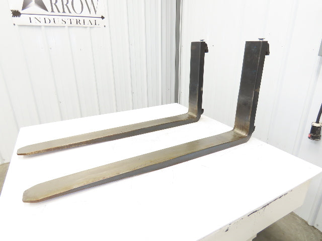 Cascade 7250008 4x42" Class 2 Steel Forklift Forks 16" Carriage 1-Pair 1250X600