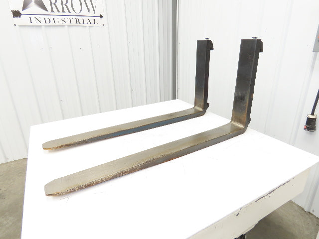 Cascade 7250008 4x42" Class 2 Steel Forklift Forks 16" Carriage 1-Pair 1250X600