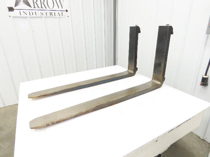 Cascade 7250008 4x42" Class 2 Steel Forklift Forks 16" Carriage 1-Pair 1250X600