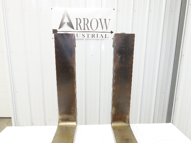 Cascade 7250032 4.75X48" Class 3 Steel Forklift Forks 20" Carriage 1900X600