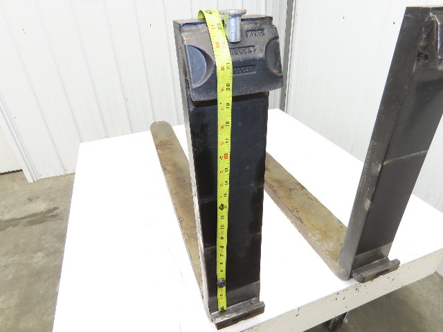 Cascade 7250032 4.75X48" Class 3 Steel Forklift Forks 20" Carriage 1900X600
