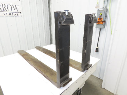 Cascade 7250032 4.75X48" Class 3 Steel Forklift Forks 20" Carriage 1900X600