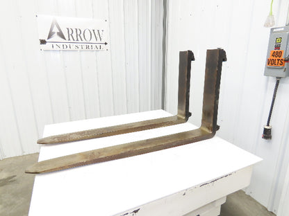 Cascade 7250032 4.75X48" Class 3 Steel Forklift Forks 20" Carriage 1900X600