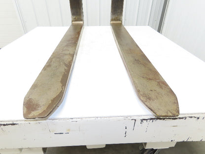 Cascade 7250032 4.75X48" Class 3 Steel Forklift Forks 20" Carriage 1900X600 READ