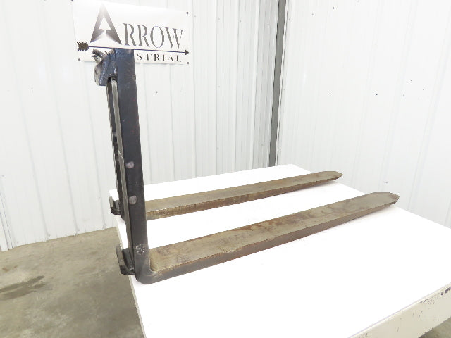 Cascade 7250032 4.75X48" Class 3 Steel Forklift Forks 20" Carriage 1900X600 READ