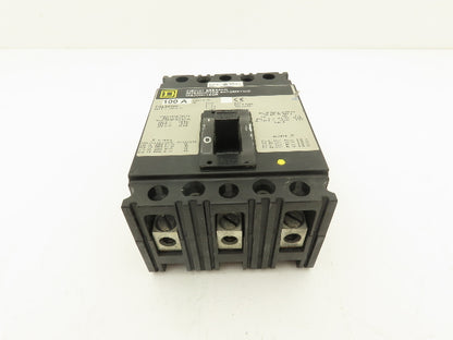 Square D FAL34100 3 Pole Circuit Breaker Interrupter 100A 480V 3PH Molded Case