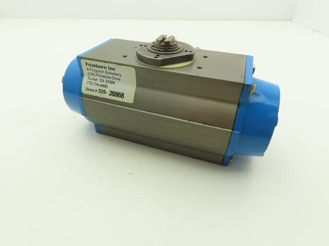 FNW SR 85 Pneumatic Rack and Pinion Actuator 116PSI Valbia Spring Return