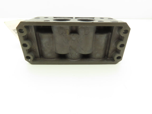 Numatics Aventics R432031847 Pneumatic Manifold Subbase 1" NPT for Ceram Series