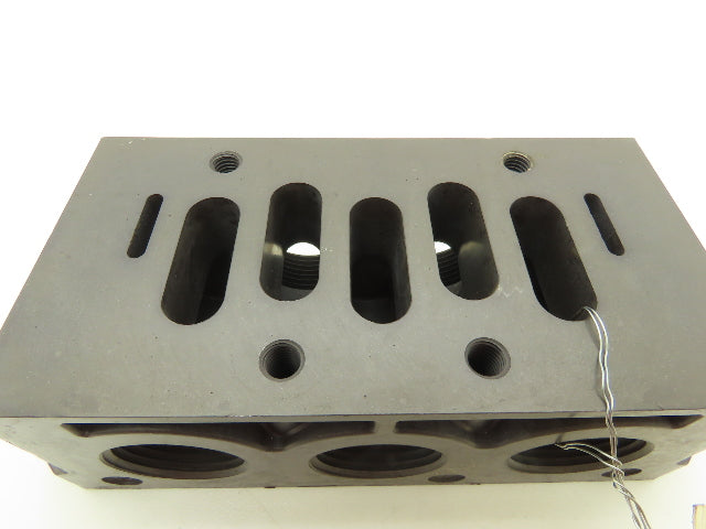 Numatics Aventics R432031847 Pneumatic Manifold Subbase 1" NPT for Ceram Series