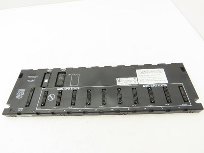 GE Fanuc IC693CPU323W Programmable Controller Base 10 Slot Rack Bus