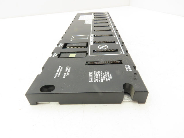 GE Fanuc IC693CPU323X Programmable Controller Base 10 Slot Rack Bus