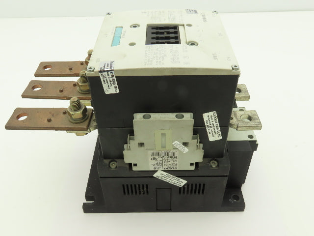 Siemens 3RT1064-6AF36 Sirius Motor Starter Contactor 225A 1000VAC 3 Pole 120V