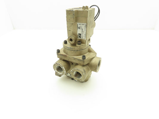 Ross 2776B5001 Pneumatic Poppet Directional 4 Way 2 Pos Valve 10Bar 3/4"NPT 120V