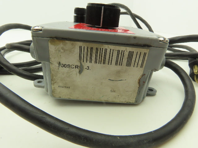 Vibco SCR-100 Industrial Electric Vibrator 0-4000 RPM Adjustable Speed 115V