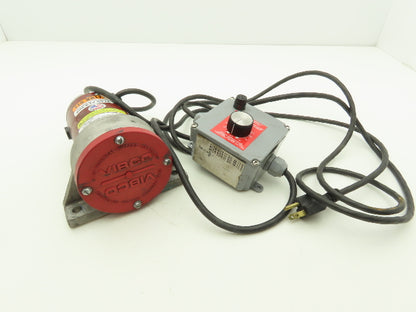 Vibco SCR-100 Industrial Electric Vibrator 0-4000 RPM Adjustable Speed 115V