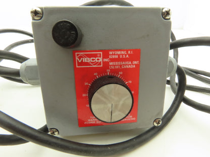 Vibco SCR-100 Industrial Electric Vibrator 0-4000 RPM Adjustable Speed 115V