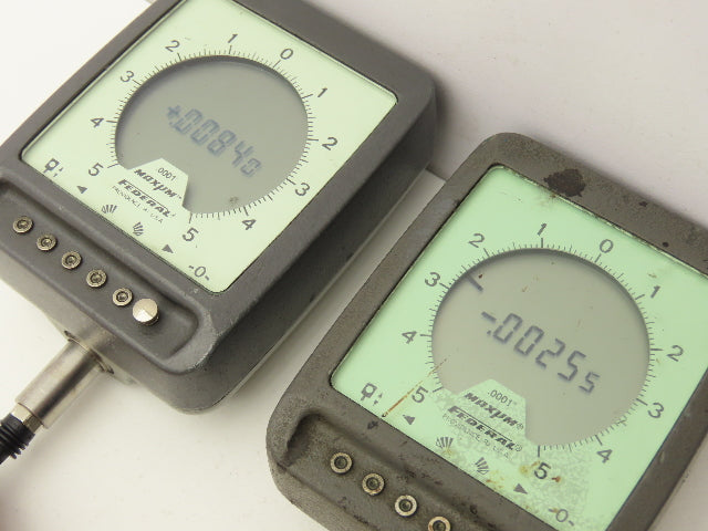 Mahr Federal DEI-11111D Maxum Digital Comparator Indicator Gage  Lot of 2