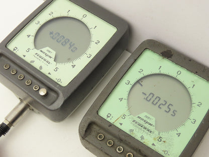Mahr Federal DEI-11111D Maxum Digital Comparator Indicator Gage  Lot of 2