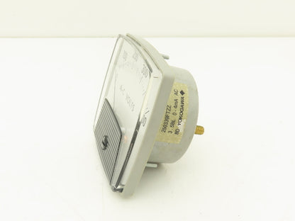 Yokogawa 250339FTZZ Panel Meter Ac Volts Dial Gauge 0-400 Deviation 3.5" OD