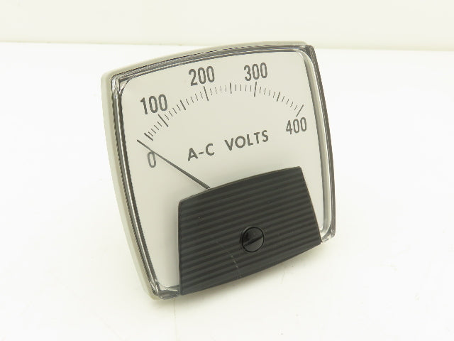 Yokogawa 250339FTZZ Panel Meter Ac Volts Dial Gauge 0-400 Deviation 3.5" OD