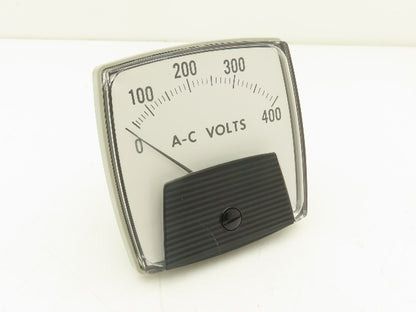Yokogawa 250339FTZZ Panel Meter Ac Volts Dial Gauge 0-400 Deviation 3.5" OD