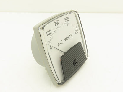 Yokogawa 250339FTZZ Panel Meter Ac Volts Dial Gauge 0-400 Deviation 3.5" OD
