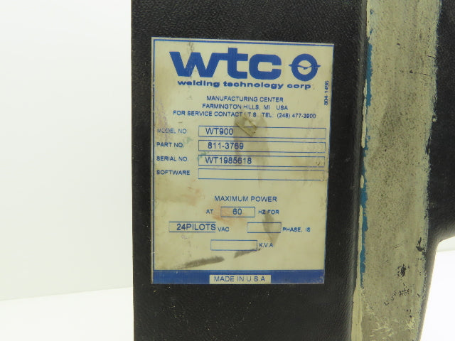WTC Weltronic WT-900 Technitron Type T9 Welding Timer Counter Controller 24V