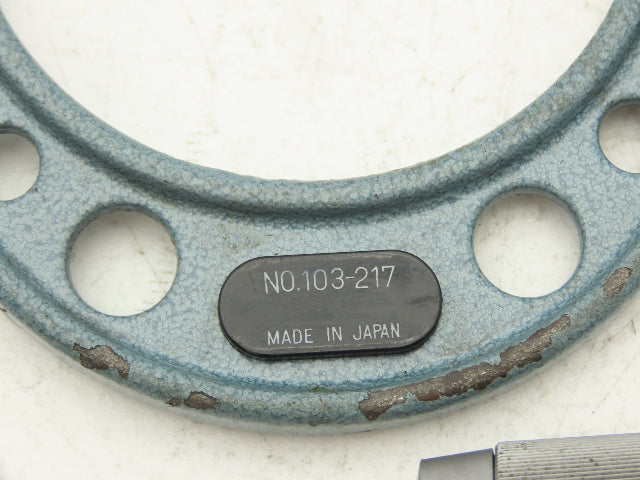 Mitutoyo 103-217 Outside Micrometer Set of 3pcs  0-1" 1-2" 2-3" Flat Anvils