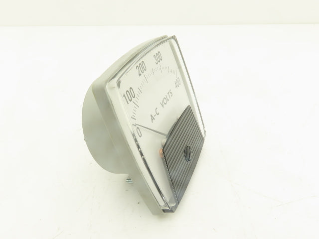 Yokogawa 250339FTZZ7 Panel Meter AC Volts Dial Gauge 0-400 Deviation 3.5" OD