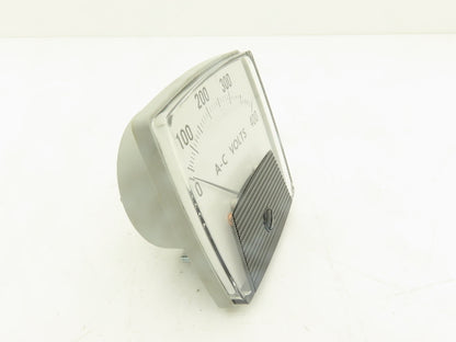 Yokogawa 250339FTZZ7 Panel Meter AC Volts Dial Gauge 0-400 Deviation 3.5" OD