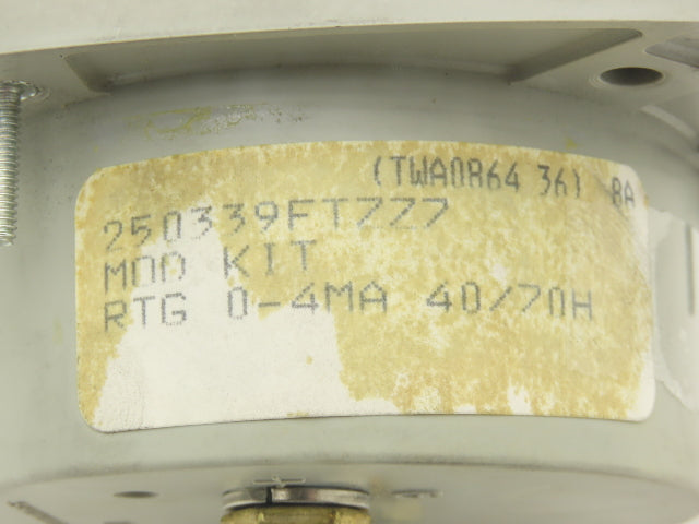 Yokogawa 250339FTZZ7 Panel Meter AC Volts Dial Gauge 0-400 Deviation 3.5" OD