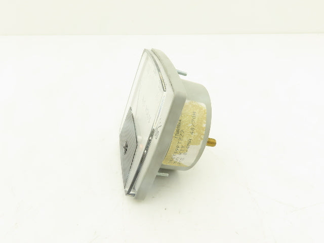 Yokogawa 250339FTZZ7 Panel Meter AC Volts Dial Gauge 0-400 Deviation 3.5" OD