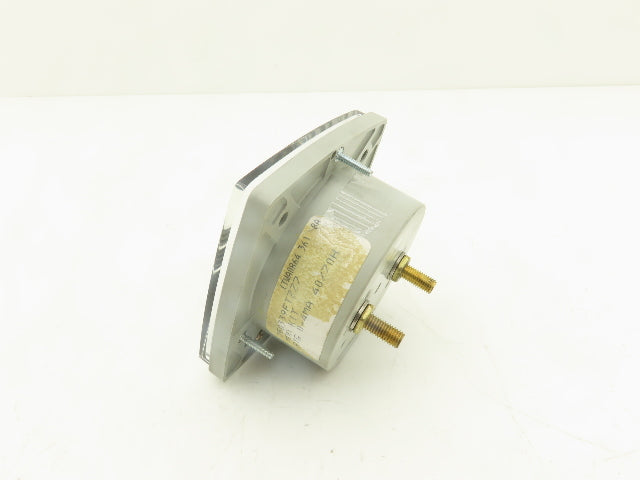 Yokogawa 250339FTZZ7 Panel Meter AC Volts Dial Gauge 0-400 Deviation 3.5" OD