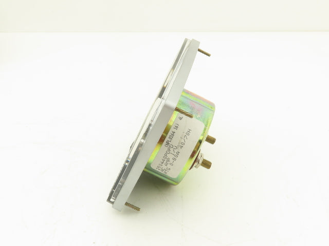 Yokogawa 250440PDPD Panel Meter AC Amperes Dial Gauge 0-80 Deviation 4.5"