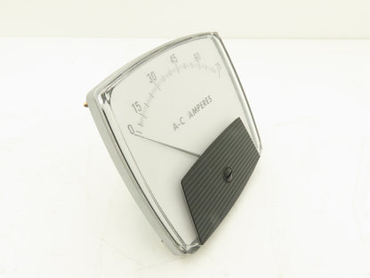 Yokogawa YEW-250440LSPB Panel Meter AC Amperes Dial Gauge 0-75 Deviation 4.5"